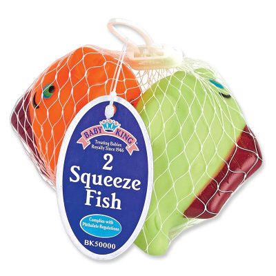 BABY SQUEEZE TOY - FISH