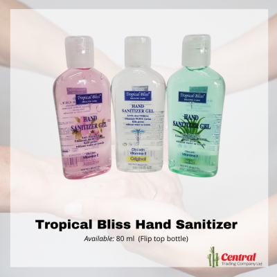 TROPICAL BLISS 80ML HAND SANITIZER