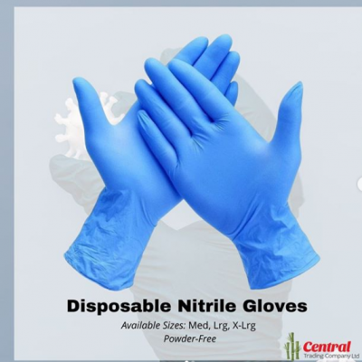 NITRILE DISPOSABLE GLOVES